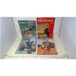 COUNTRY GUIDE AND MACLEANS MAGAZINES
