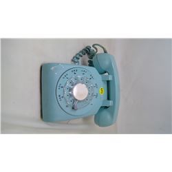 LIGHT BLUE DESK PHONE