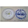 Image 1 : 60 YEAR DIAMOND JUBILEE PLATE + CANADIAN CENTENNIAL PLATE