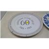 Image 2 : 60 YEAR DIAMOND JUBILEE PLATE + CANADIAN CENTENNIAL PLATE