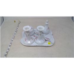 7 PIECE VINTAGE DRESSER SET