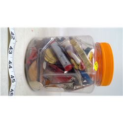 JAR OF COLLECTABLES