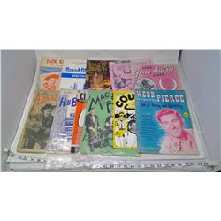 2- EARLY COUNTRY SONG BOOKS