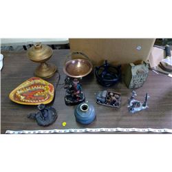 BOX OF MISC. GLASS WARE