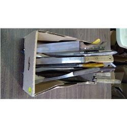 14- ANTIQUE KITCHEN KNIVES