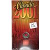 Image 1 : 2001 COLOURED CANADA 25 CENT IN MINT PACKAGE