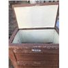 Image 2 : OAK ICE BOX NEEDS COMPLETE RESTORATION