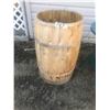 Image 1 : WOODEN  KEG- 30" TALL 18" WIDE