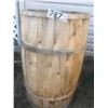 Image 3 : WOODEN  KEG- 30" TALL 18" WIDE