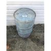 Image 1 : 33 GALLON CPR STEEL BARRELL