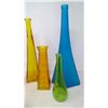Image 3 : LOT OF ASSORTED COLOURFUL VASES
