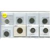 Image 1 : (7) CANADIAN NICKLES ASST YEARS (1928-1948) & 1959 CANADIAN 10 CENTS