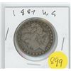 Image 1 : 1887 US. Morgan Dollar.