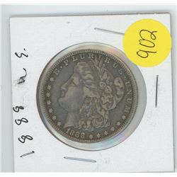 1888 US Morgan Dollar.