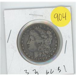 1879 US Morgan Dollar