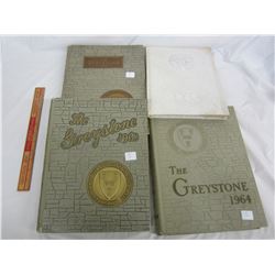 Three University of Saskatchewan & one Winnipeg Nurses Yearbooks