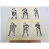 Image 1 : Lot of 6 bee hive hockey photo's 1950's