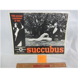 1969 Succubus lobby card