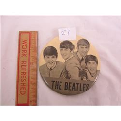 Original 1960's Beatle's pin back button