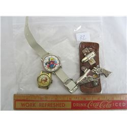 Lot of three 1960's cowboy tops