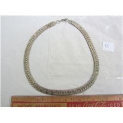Sterling silver .925 herring bone chain 53 grams