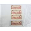 Image 2 : Four 1954 2 dollar bills