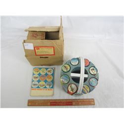 Jello 200 coin airplane set complete, box & book