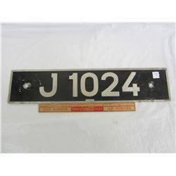 Barbados license plate