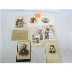 Lot of antique photos