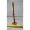 Image 1 : WOOD CARVED TOTEM POLE - 18" SPRUCEWOOD