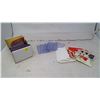 Image 1 : Hockey Card Sleeves + Old Valentine Cards