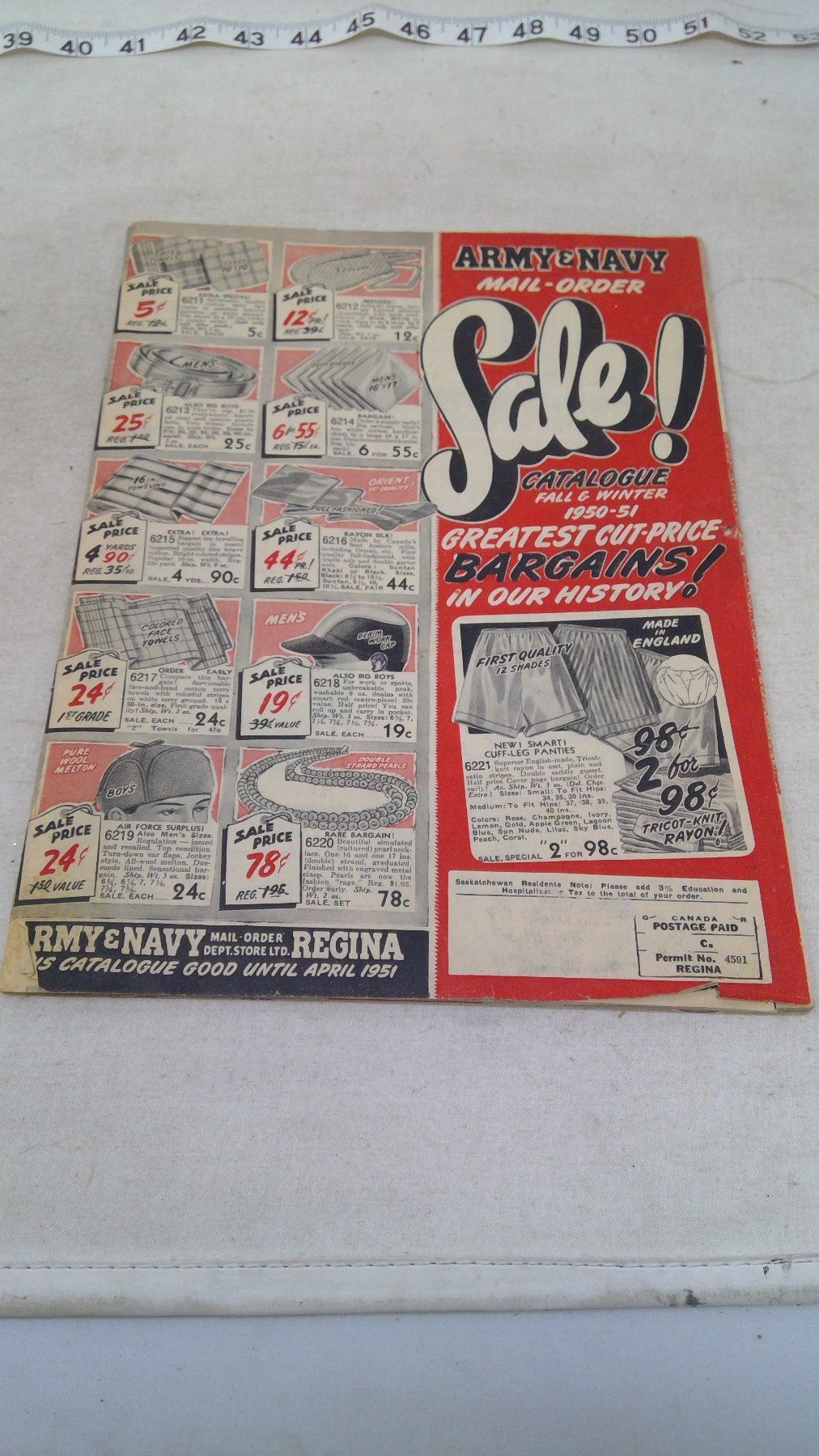 Army and Navy 1951 Catalogue Schmalz Auctions
