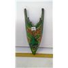 Image 1 : SPRING GREEN SPIRIT/SPRITE WOODEN MASK - 12"