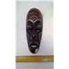 Image 1 : WOOD CARVED MASK WITH MOTHER-OF-PEARL INLAY
