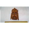 Image 1 : KENYAN GOLDEN HARDWOOD CARVED MASK