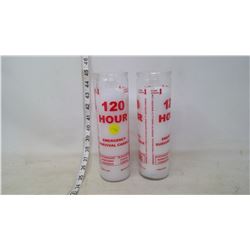 2x 120 HOUR Emergency Survival Candle