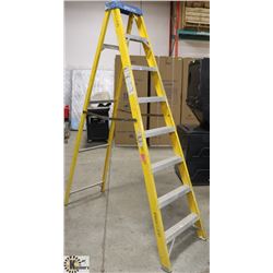 PROCLIMB FIBERGLASS 8FT STEP LADDER.