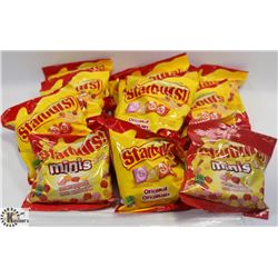 LARGE BAG OF STARBURST CANDIES.