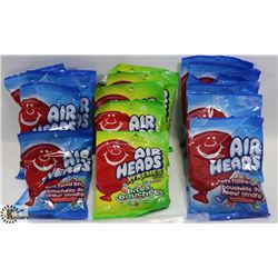 LARGE BAG OF ASSORTED AIRHEADS CANDY.
