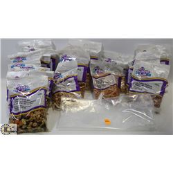 LARGE BAG OF CABLE CAR ASSORTED NUT MIXTURES.