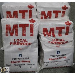 4 BUNDLES OF MTI LOCAL FIREWOOD