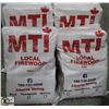 Image 1 : 4 BUNDLES OF MTI LOCAL FIREWOOD