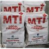 Image 1 : 4 BUNDLES OF MTI LOCAL FIREWOOD