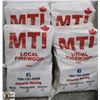Image 1 : 4 BUNDLES OF MTI LOCAL FIREWOOD