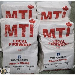 4 BUNDLES OF MTI LOCAL FIREWOOD
