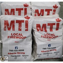 4 BUNDLES OF MTI LOCAL FIREWOOD