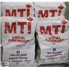 Image 1 : 4 BUNDLES OF MTI LOCAL FIREWOOD