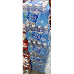 LOT OF 6- 500ML AQUAFINA  WATER  BOTTLE 12 PACK.