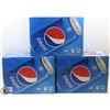 Image 1 : 3 CASES OF 12 X 355ML CANS OF PEPSI