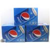 Image 1 : 3 CASES OF 12 X 355ML CANS OF PEPSI